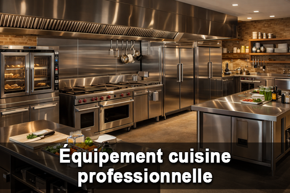 Équipement cuisine professionnelle